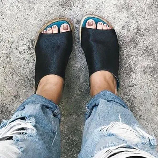 Lydiashoes Summer Casual Comfy Slip On Sandals