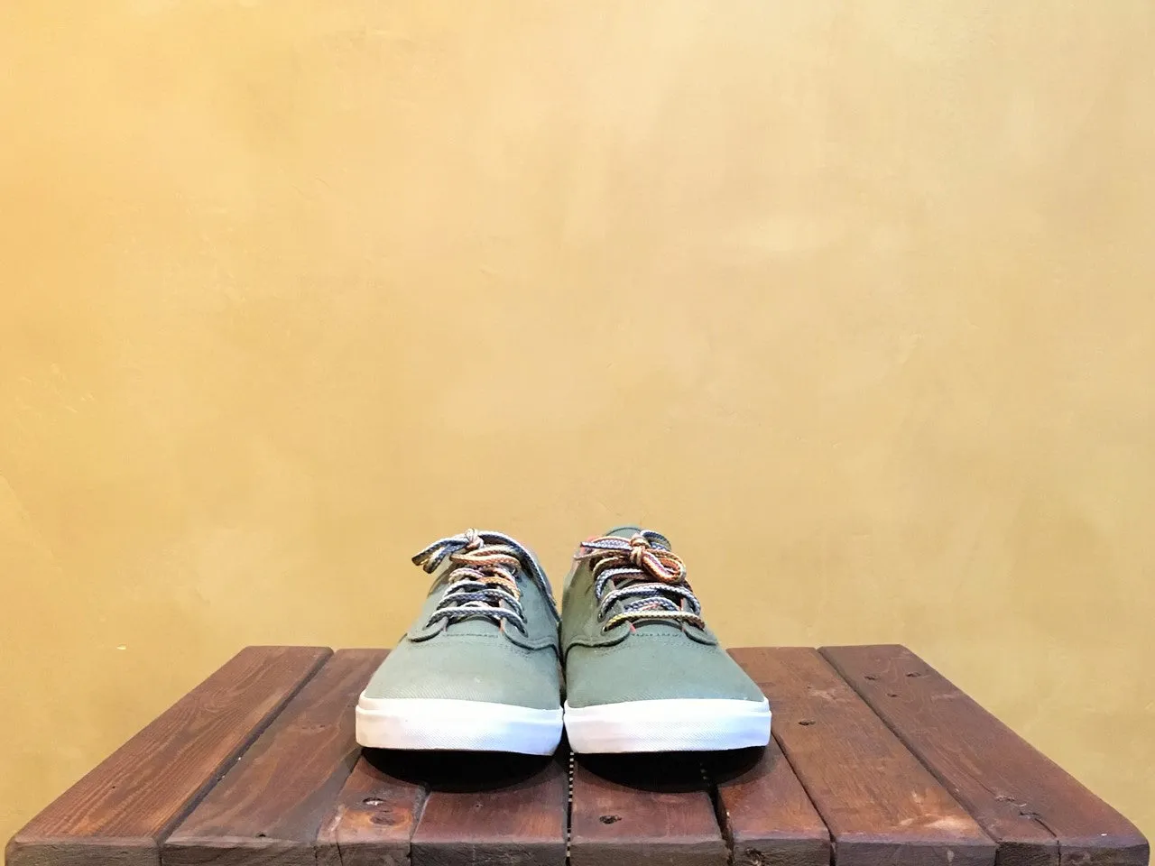 M0863AGA095A14 08_63 Seavees Hermosa Plimsoll Presidio Agave Green
