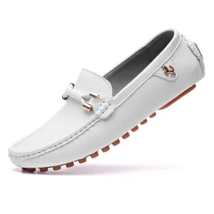 Male Leisure Comfort Walking Horse Logo Flats