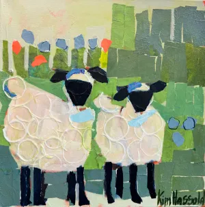 Mary Had a Little Lamb - 20x20