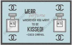 MBB-17B - WEAR PERFUME…CHANEL, BLUE