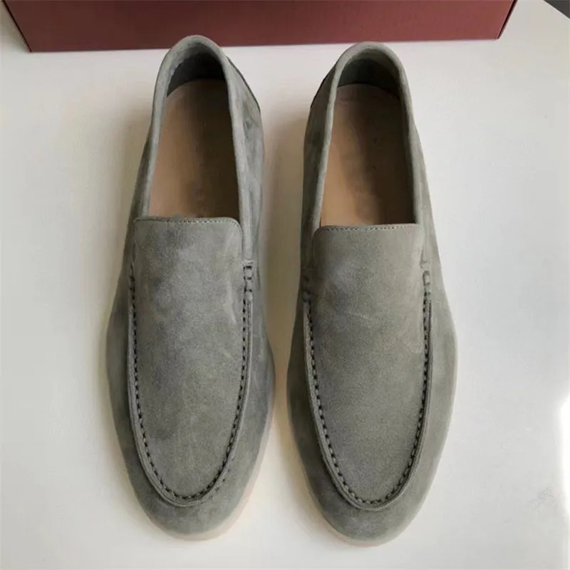 Men's Fashion Casual Slip On Loafers with Suede Finish