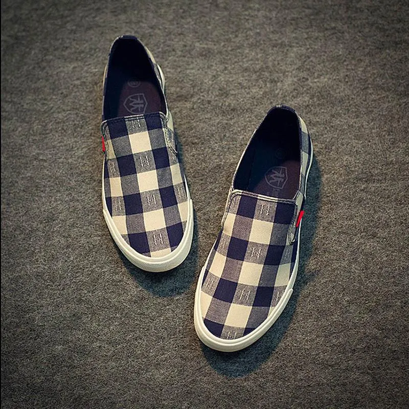 Men's Low Top Plaids