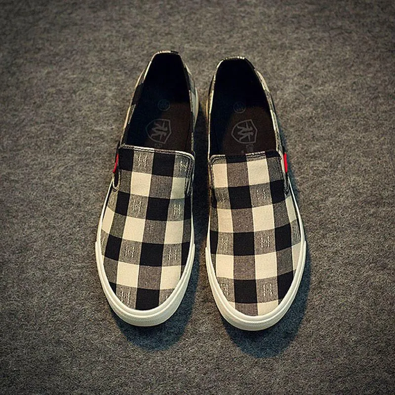Men's Low Top Plaids