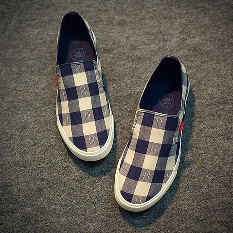 Men's Low Top Plaids