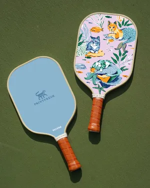 Meowing Mermaids - Pickleball Paddle - Lavender
