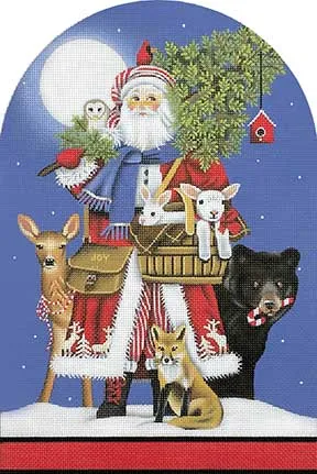 MLT333 Woodsy Santa