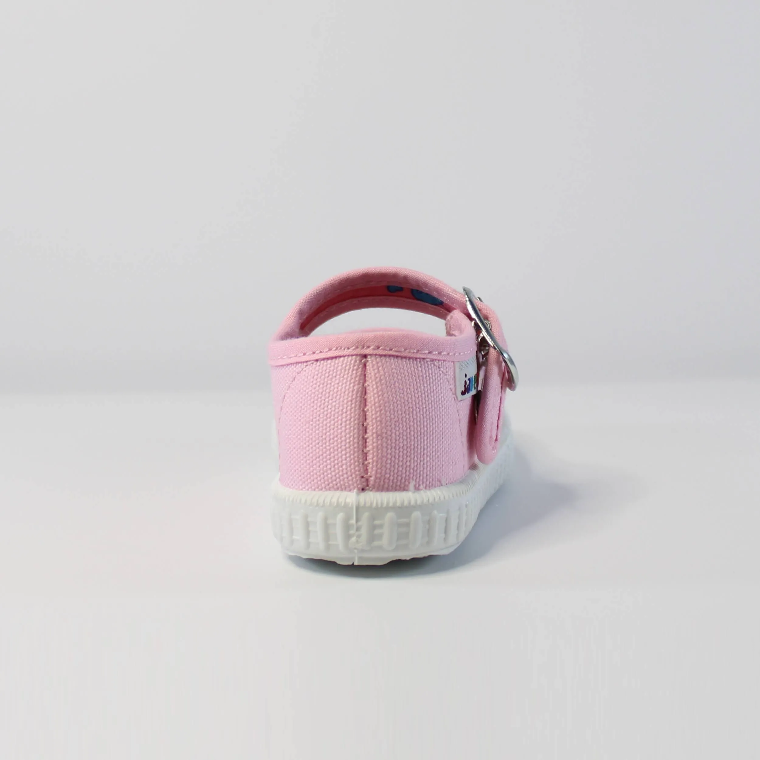 Pink Canvas Mary Jane's