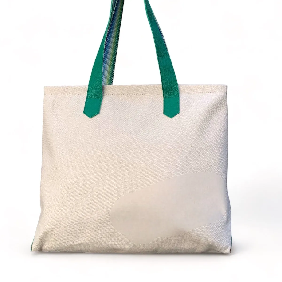 Play   Aprés Bag - Court Green / Natural Canvas