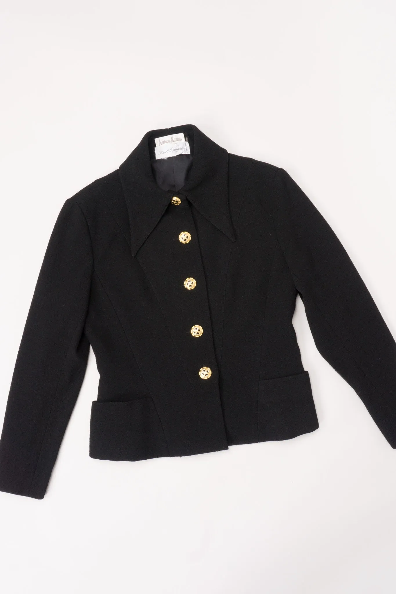 Pointed Collar Jacket