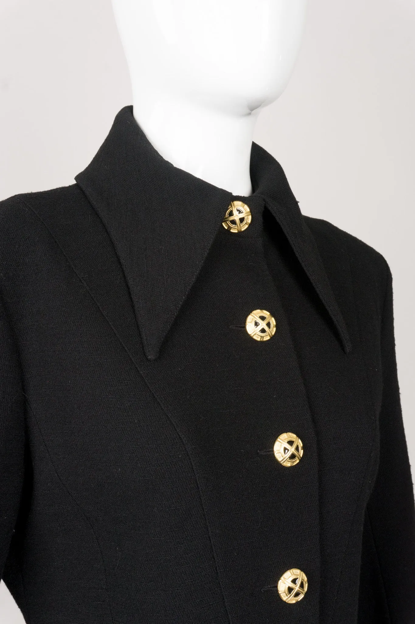 Pointed Collar Jacket