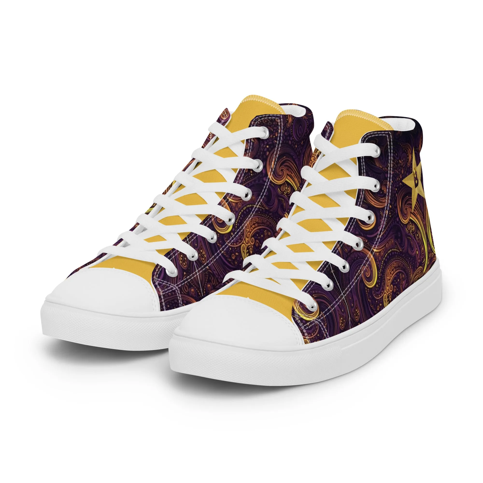 "B Fitness" - Women's High-Top - Canvas Tennis