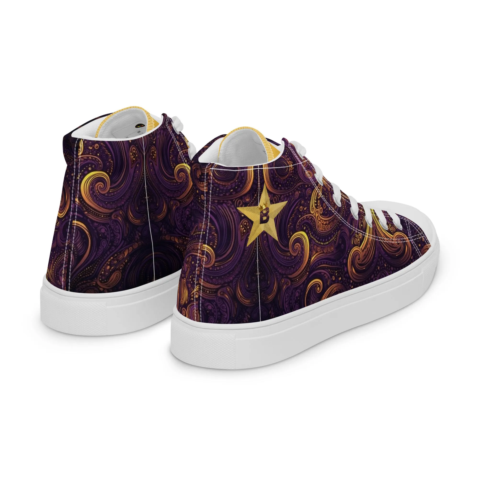 "B Fitness" - Women's High-Top - Canvas Tennis
