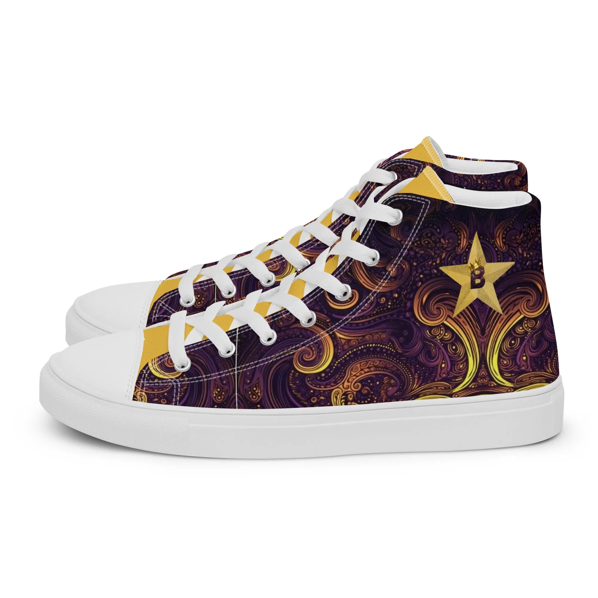 "B Fitness" - Women's High-Top - Canvas Tennis