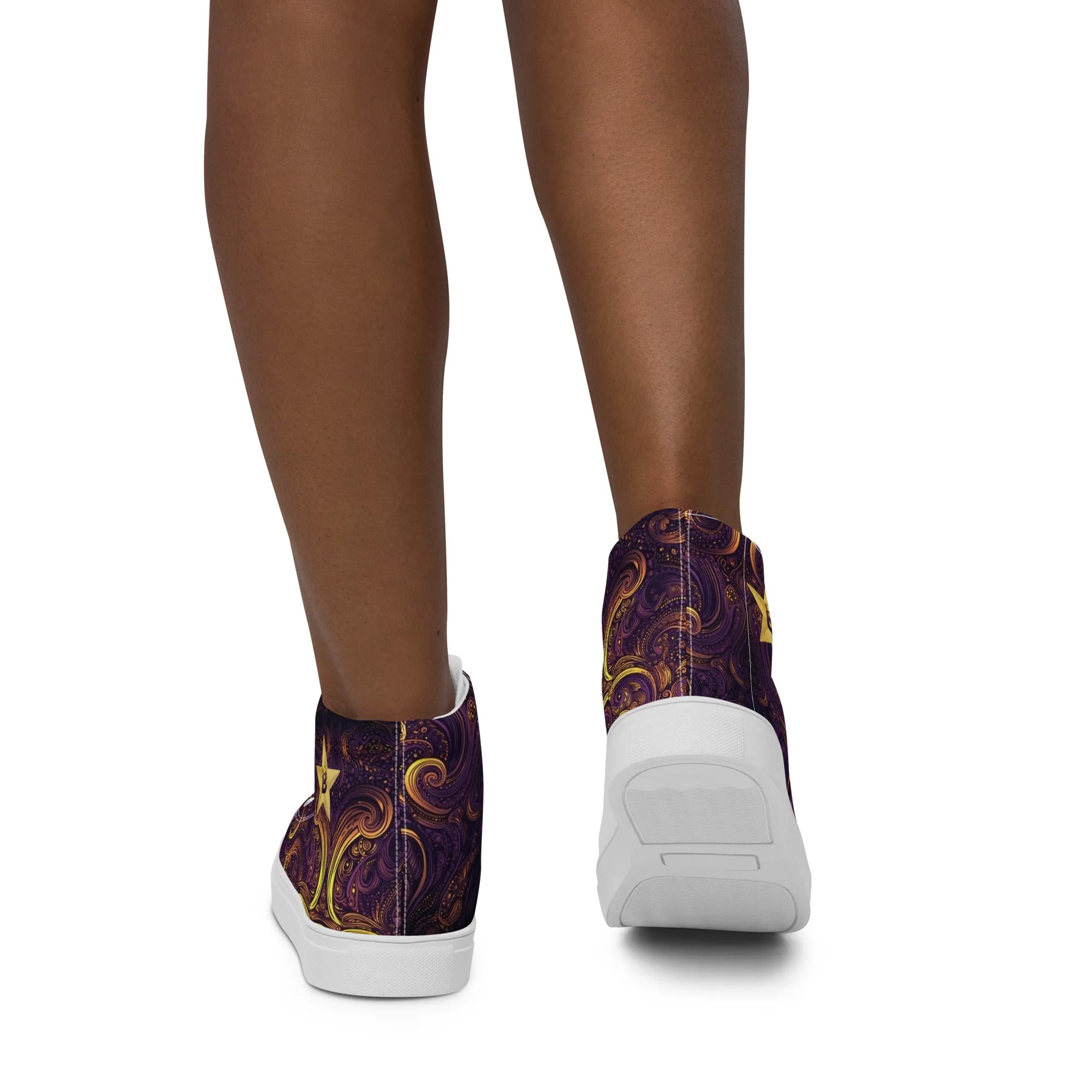 "B Fitness" - Women's High-Top - Canvas Tennis