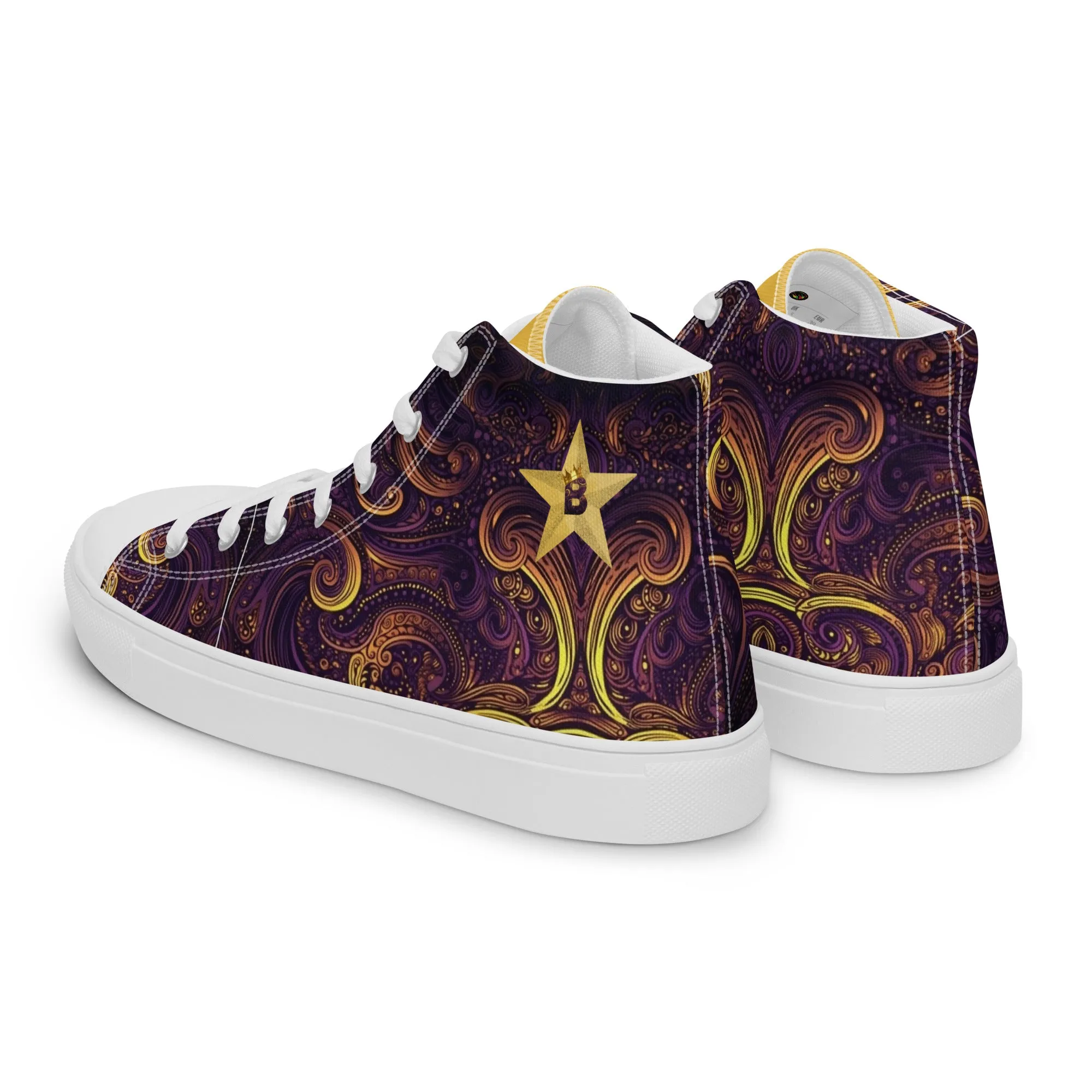 "B Fitness" - Women's High-Top - Canvas Tennis