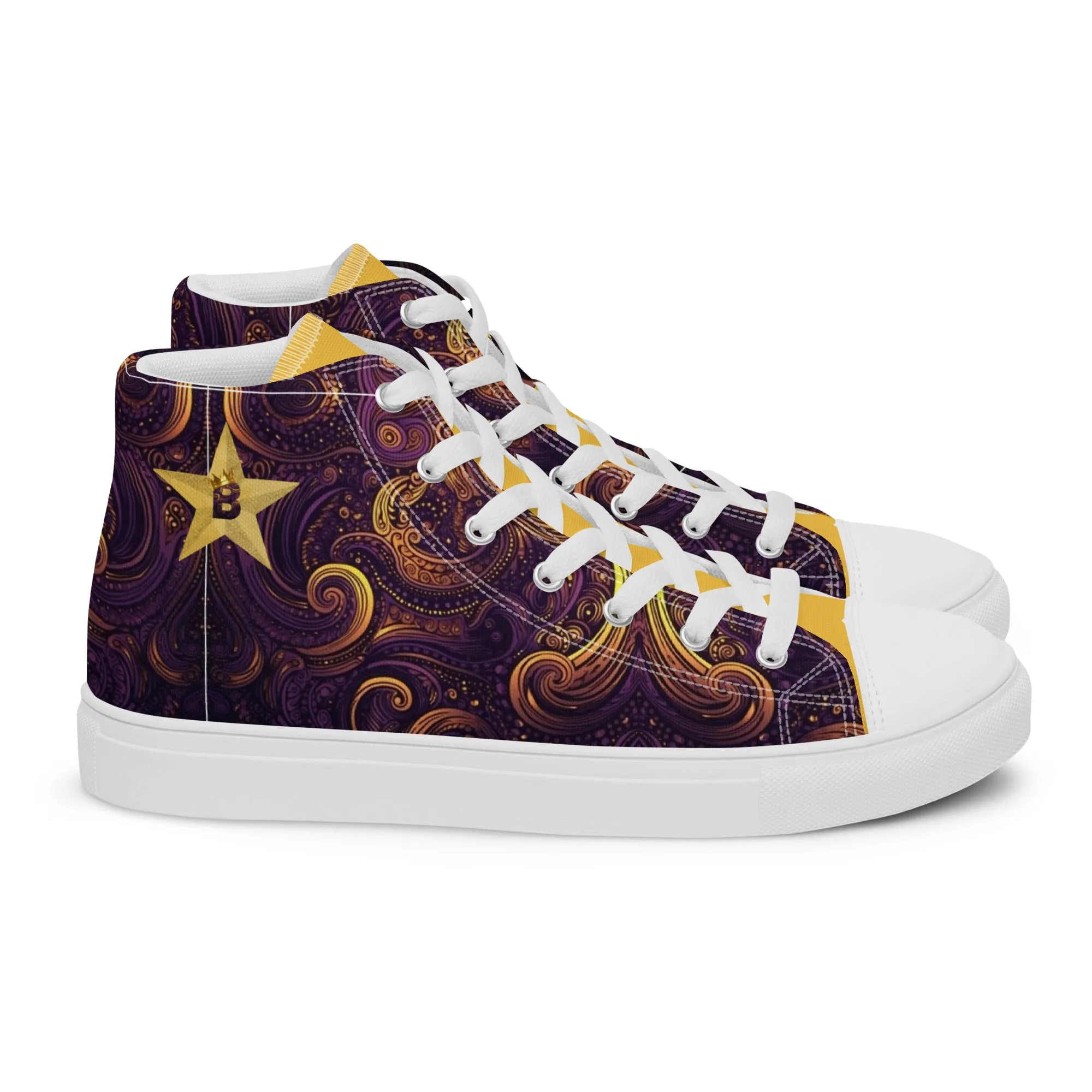 "B Fitness" - Women's High-Top - Canvas Tennis
