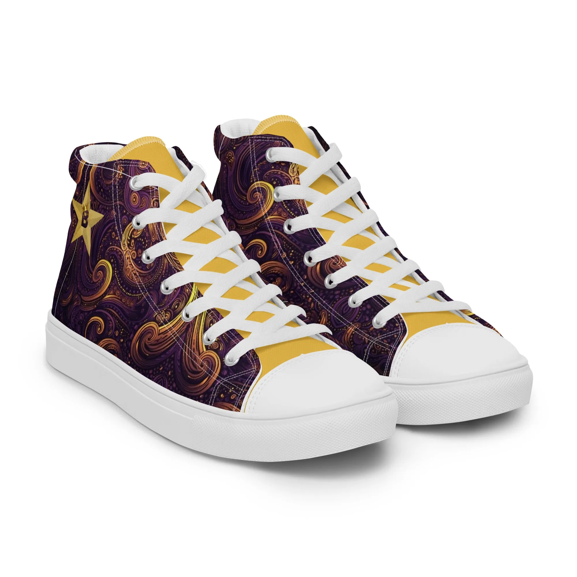 "B Fitness" - Women's High-Top - Canvas Tennis