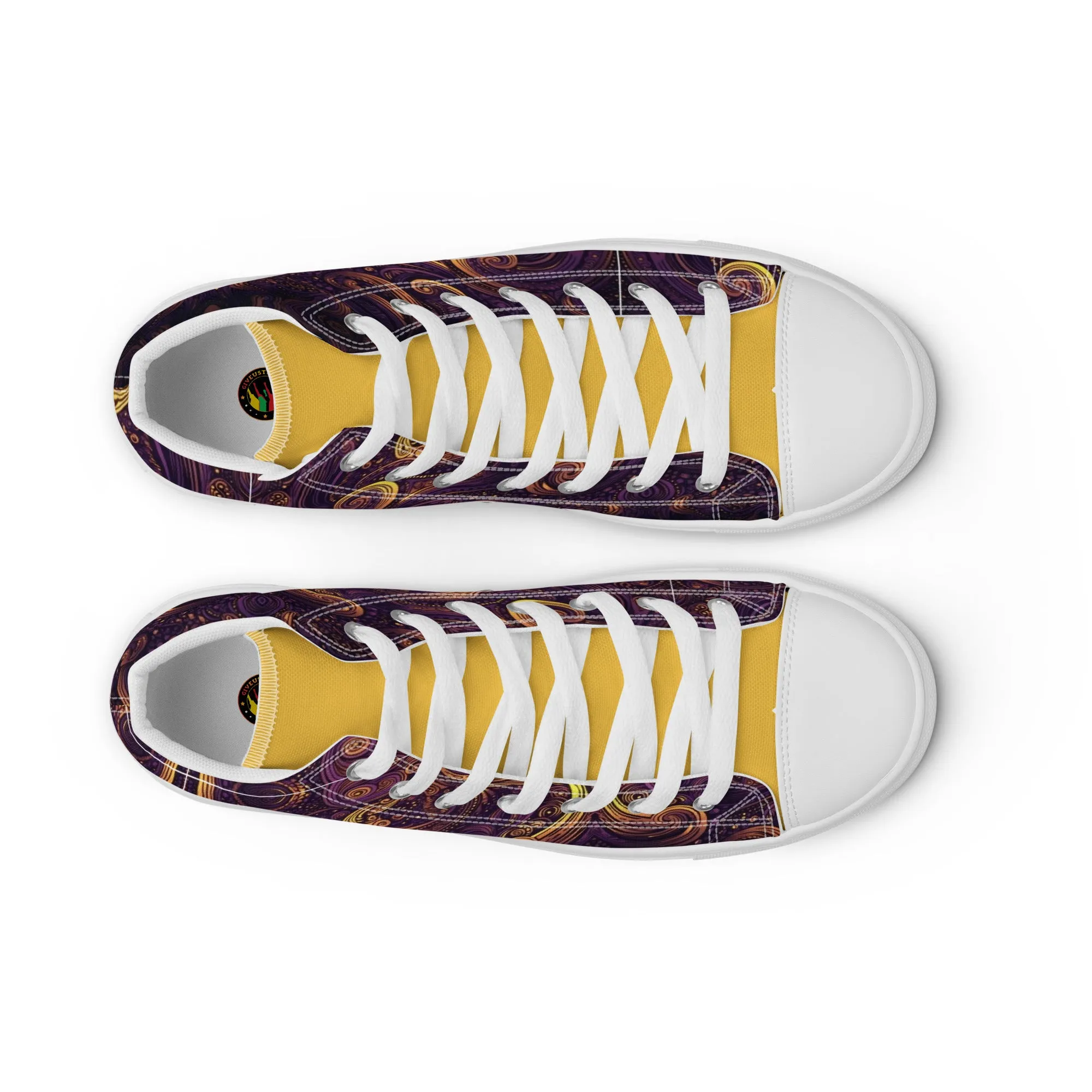 "B Fitness" - Women's High-Top - Canvas Tennis