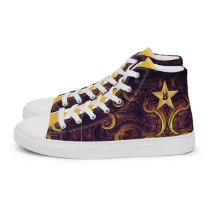 "B Fitness" - Women's High-Top - Canvas Tennis