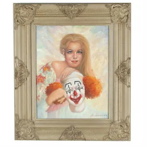 "Between The Acts #7" By Anthony Sidoni 1999 Signed Oil on Canvas 20"x17"