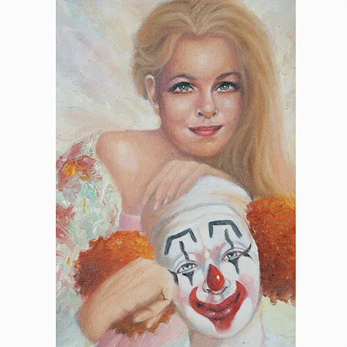 "Between The Acts #7" By Anthony Sidoni 1999 Signed Oil on Canvas 20"x17"