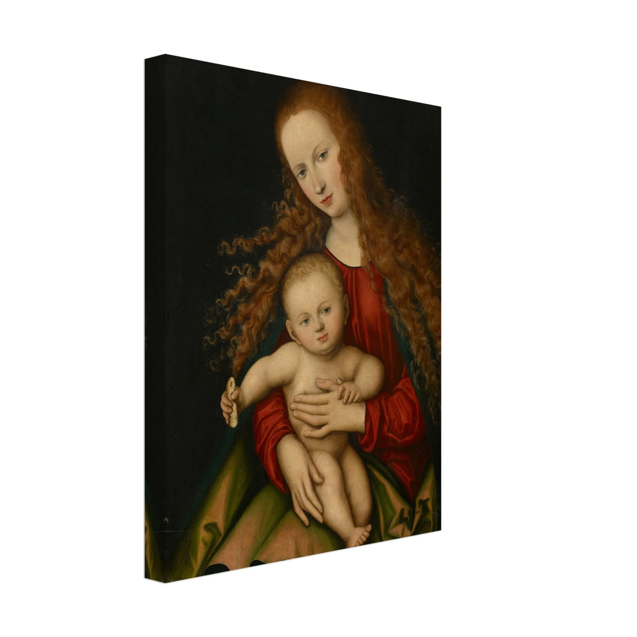 "Madonna and Child" - Cranach the Elder:  Canvas Wall Art