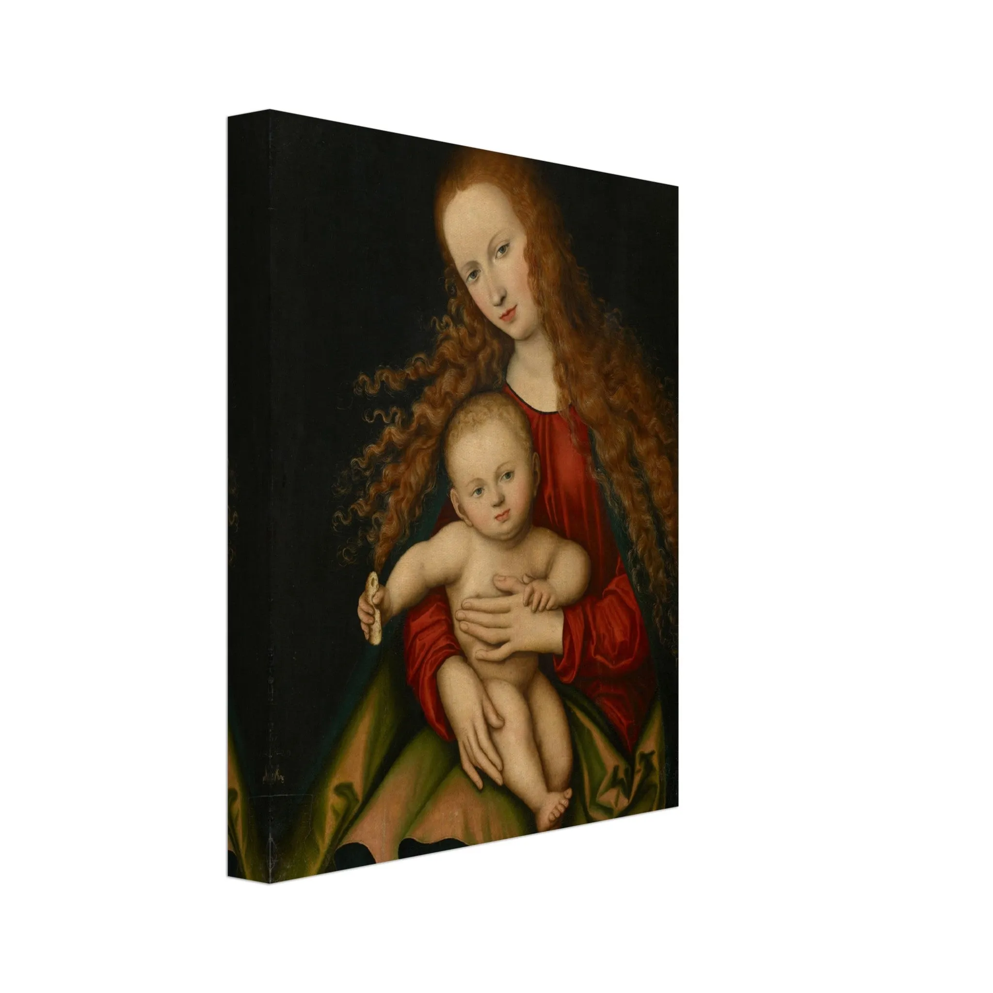"Madonna and Child" - Cranach the Elder:  Canvas Wall Art