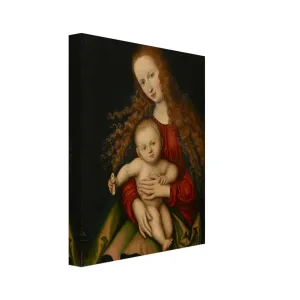 "Madonna and Child" - Cranach the Elder:  Canvas Wall Art