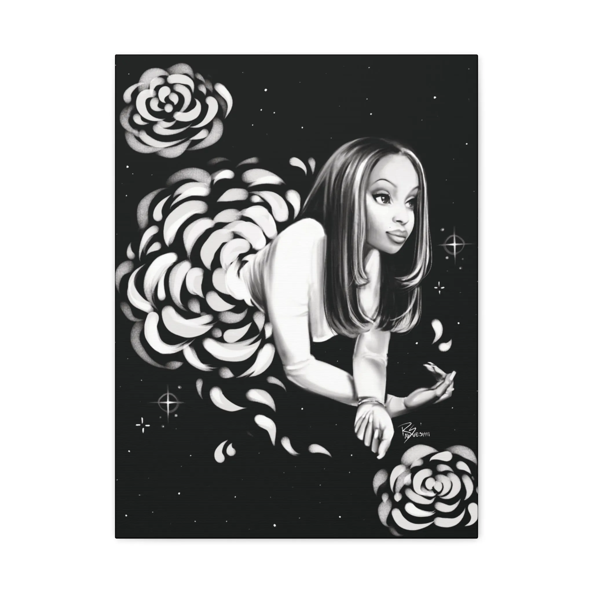 "See What I See" MJB Canvas Print – Nostalgic 90s Collection - Matte Canvas, Stretched, 1.25"