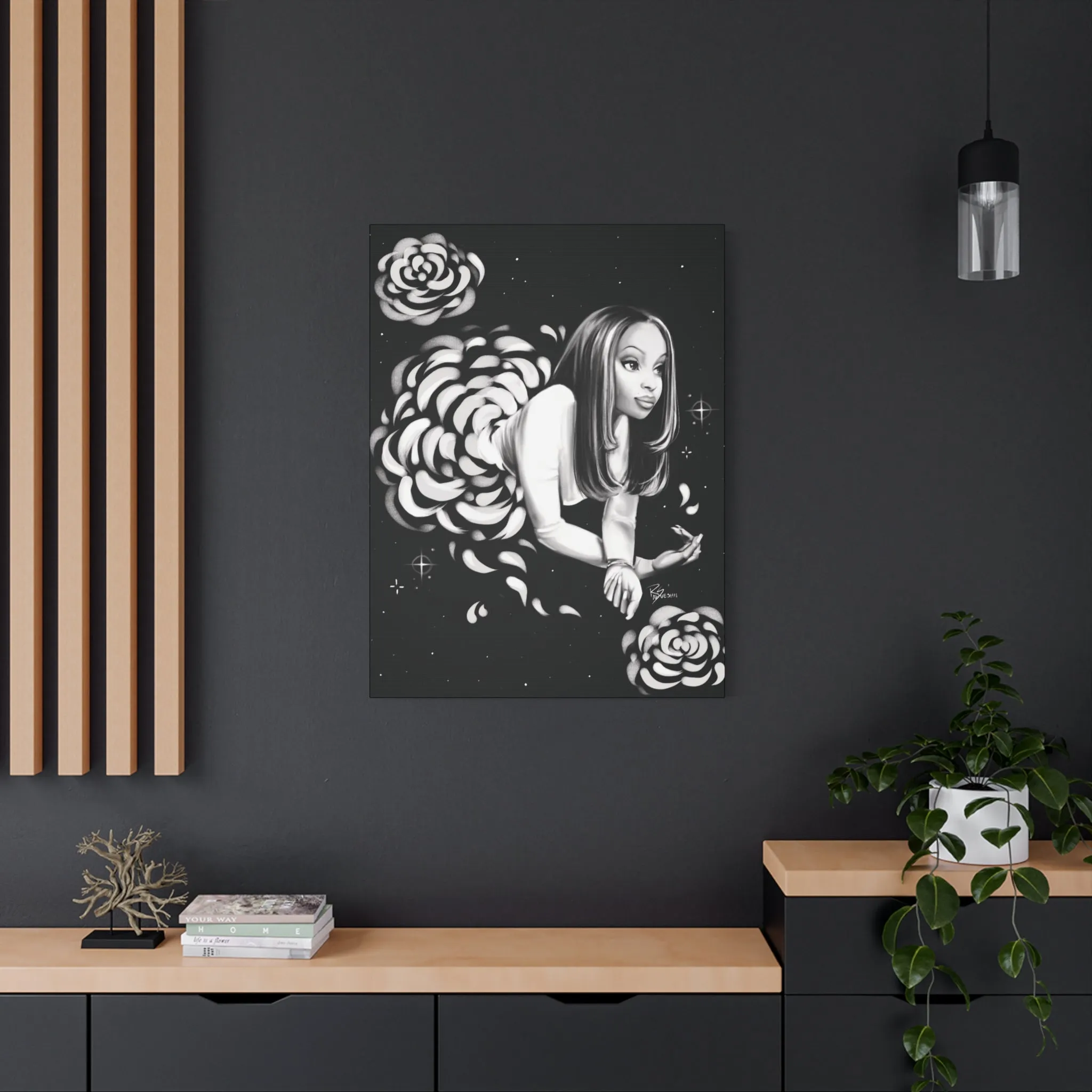 "See What I See" MJB Canvas Print – Nostalgic 90s Collection - Matte Canvas, Stretched, 1.25"