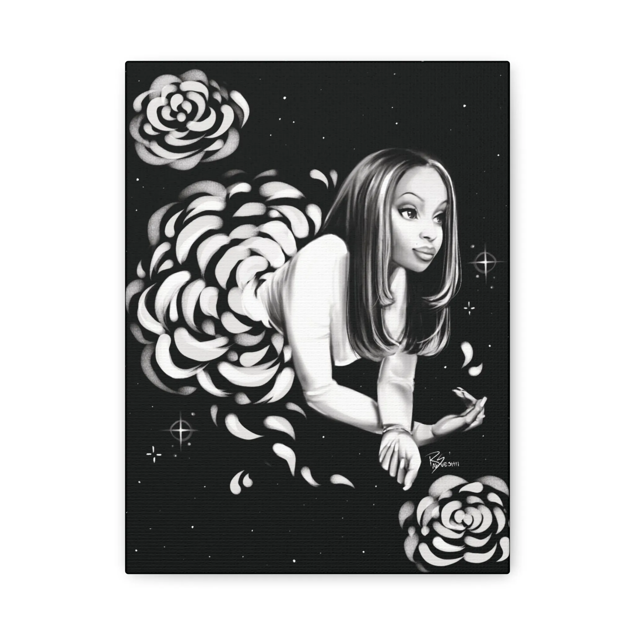 "See What I See" MJB Canvas Print – Nostalgic 90s Collection - Matte Canvas, Stretched, 1.25"