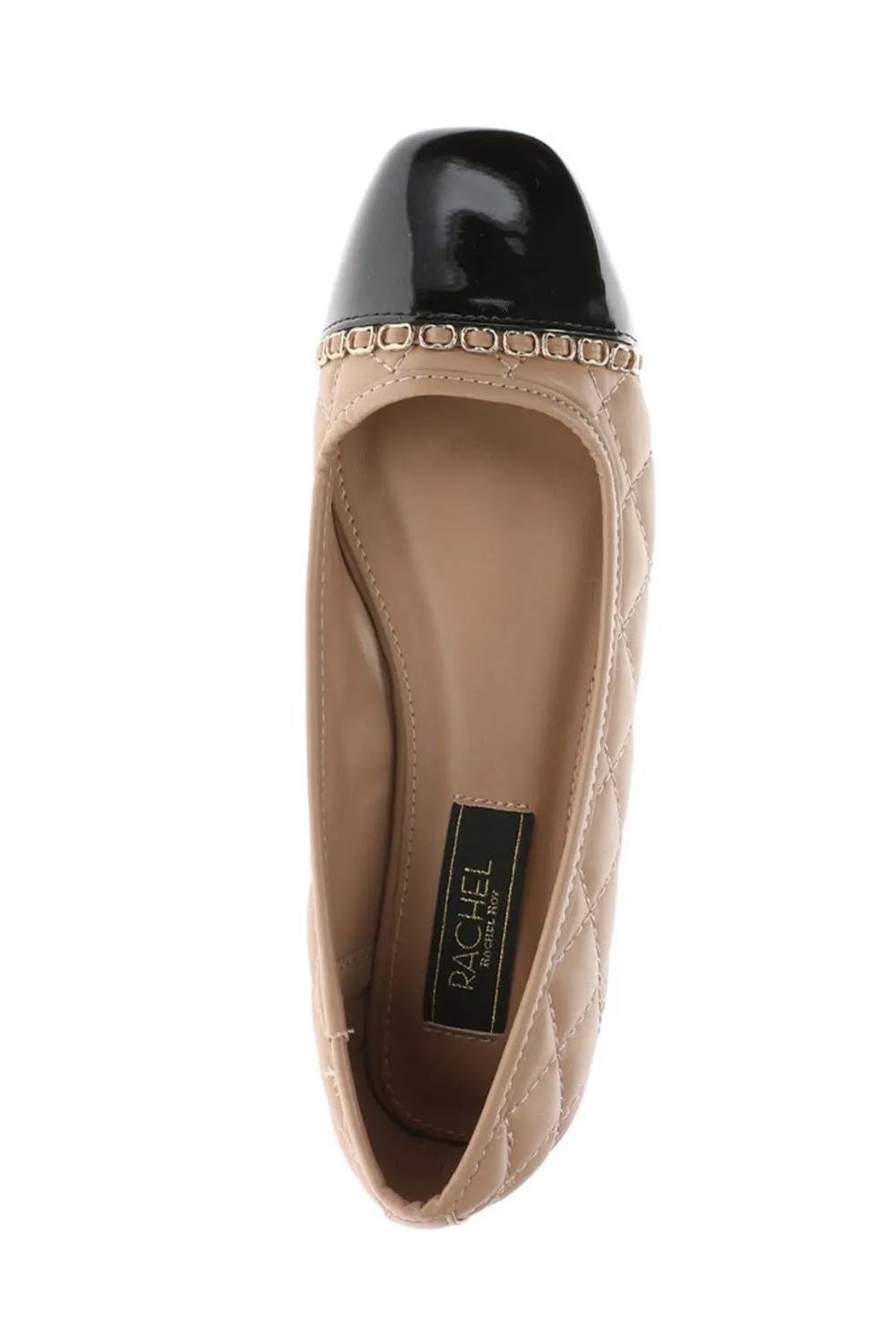 Rachel Roy Queen Quilted Flats for Women in Tan | QUEEN-TAN