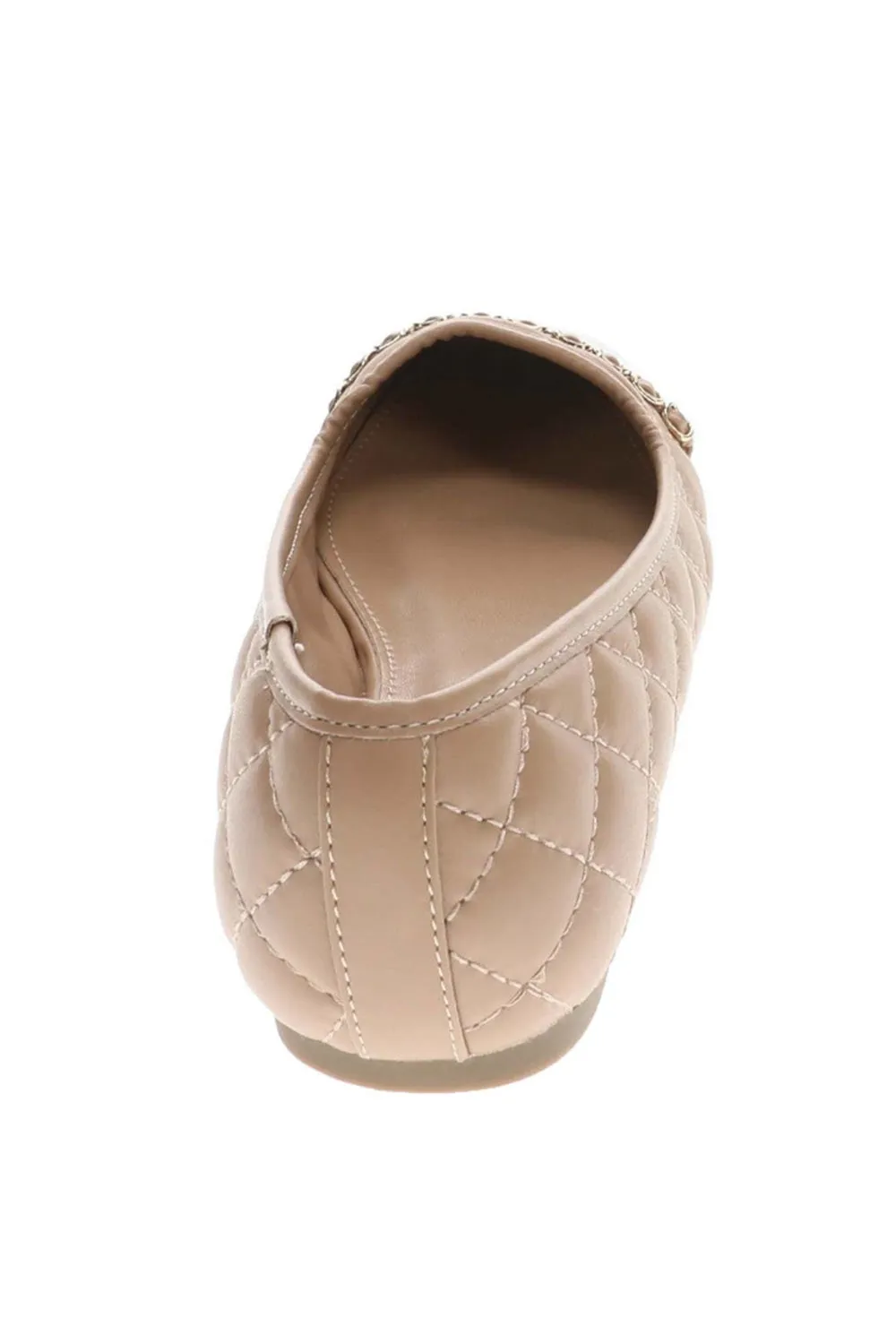 Rachel Roy Queen Quilted Flats for Women in Tan | QUEEN-TAN