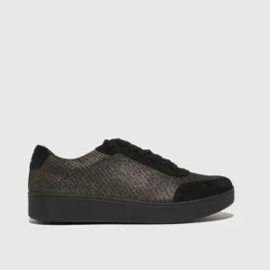 Rally Glitz Canvas Sneaker All Black HS2-090
