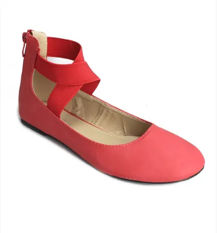 Red Ballet Flat