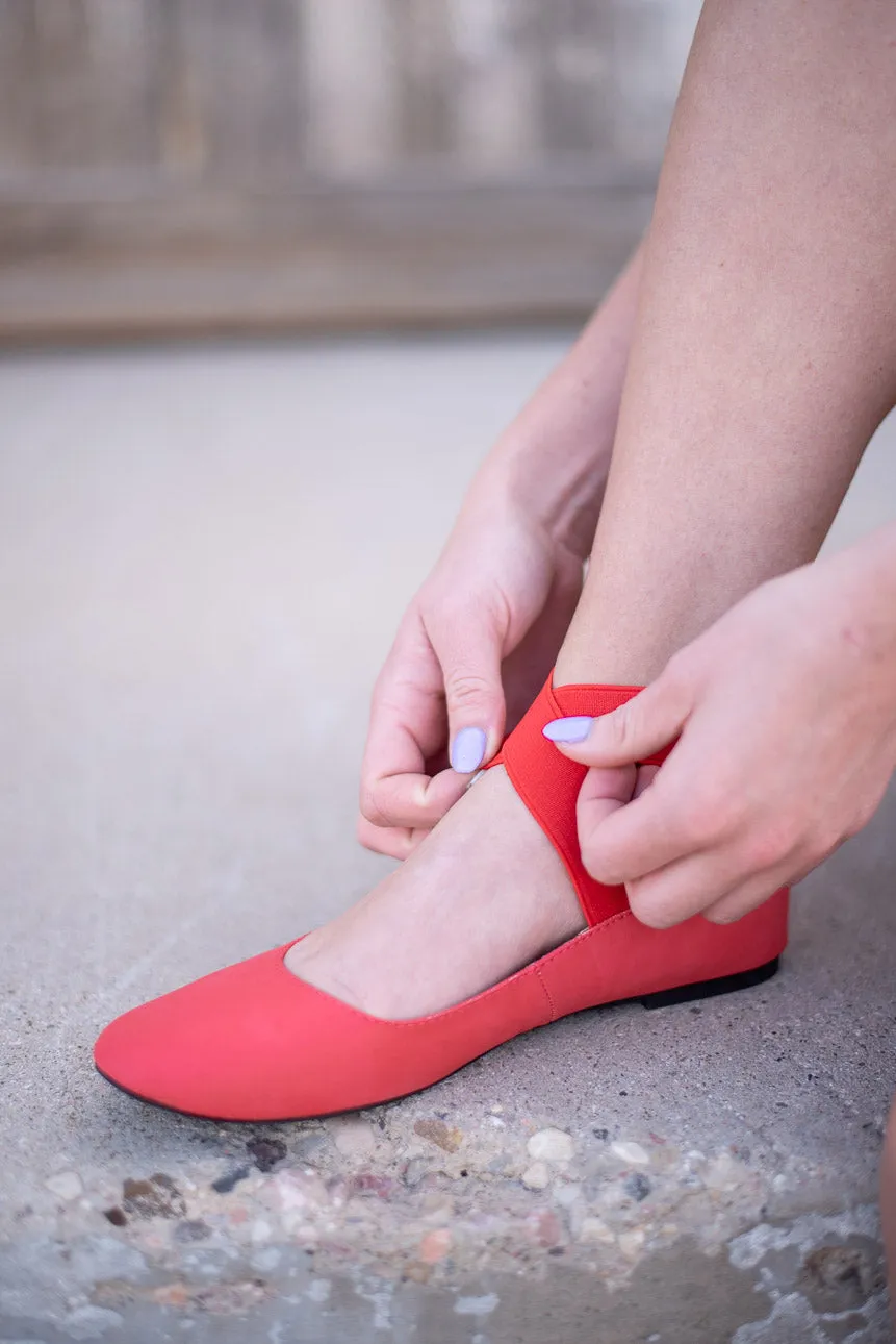 Red Ballet Flat
