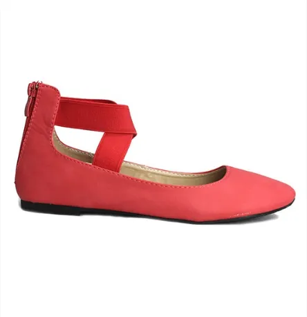 Red Ballet Flat