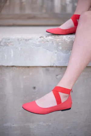 Red Ballet Flat
