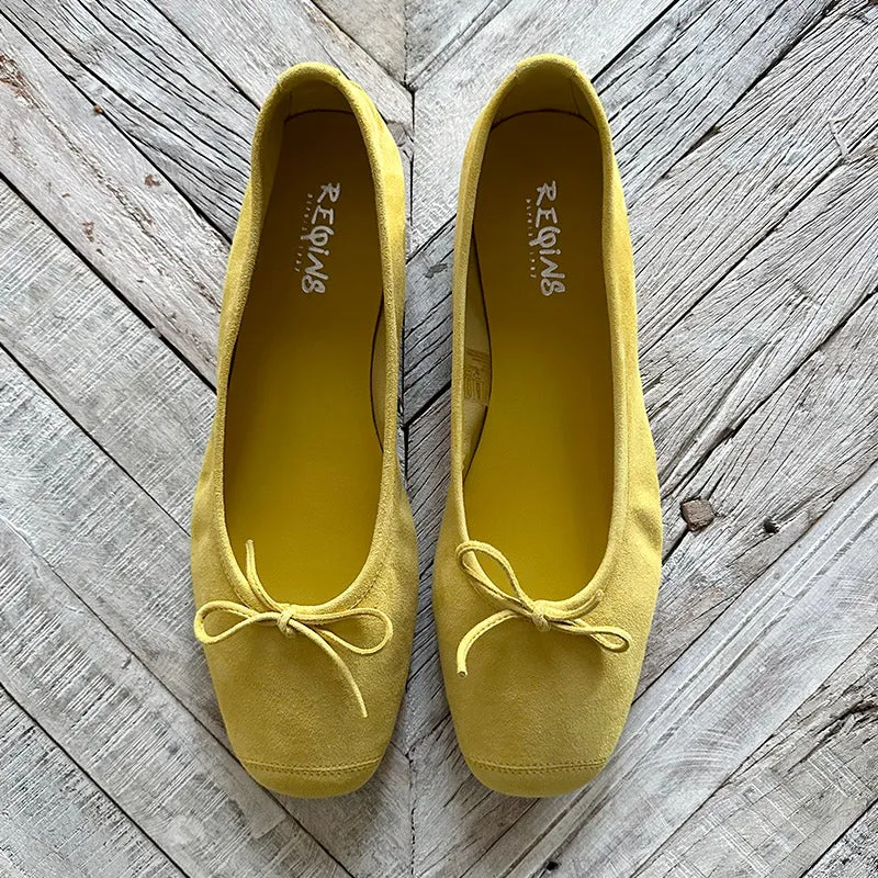 Reqins Harmony Yellow Ballet Flats