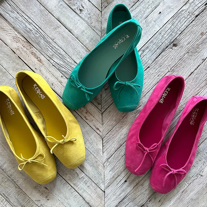 Reqins Harmony Yellow Ballet Flats