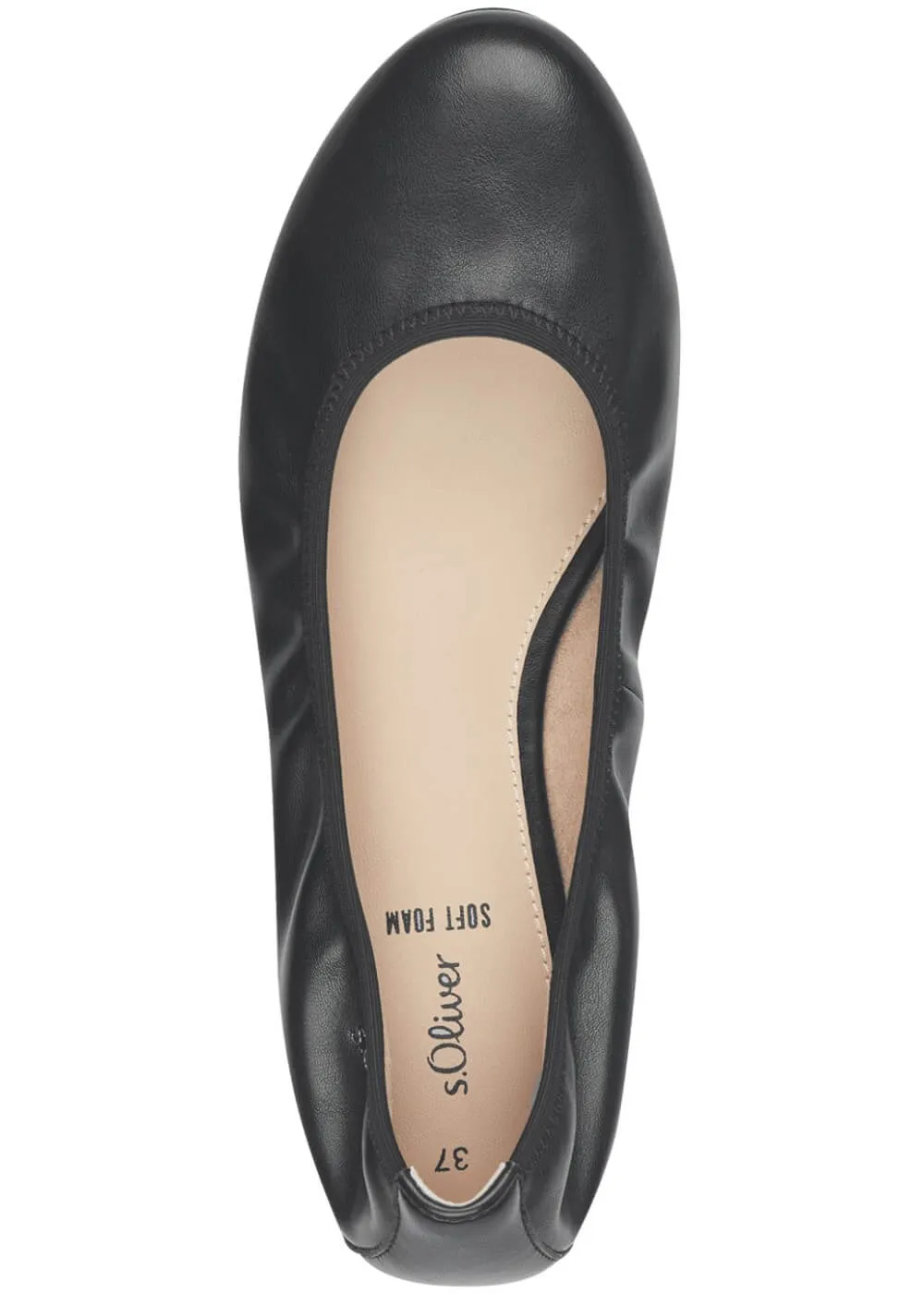 s. Oliver Tara Ballerinas Black