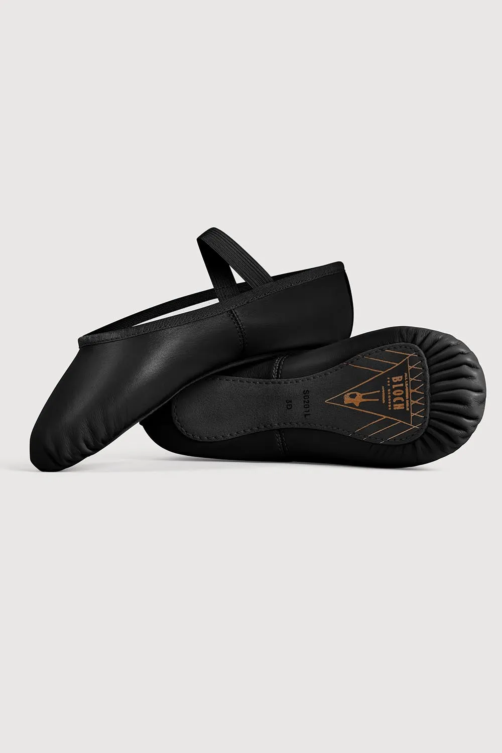 S0201G - Bloch Prolite Leather Childrens Ballet Flat