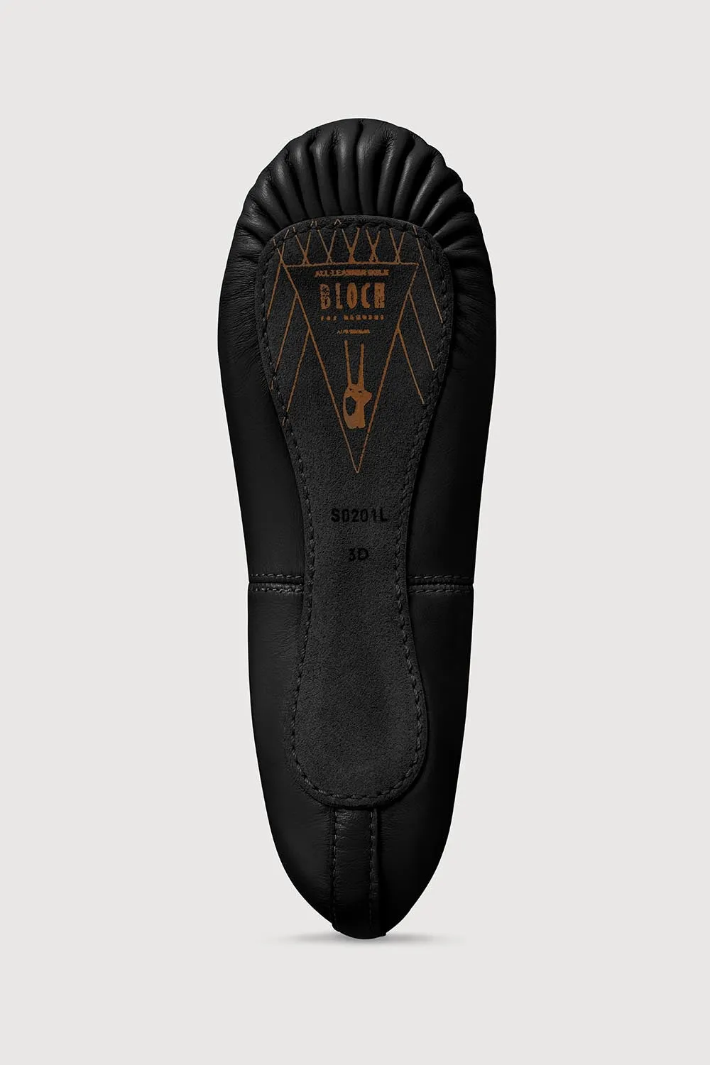 S0201G - Bloch Prolite Leather Childrens Ballet Flat