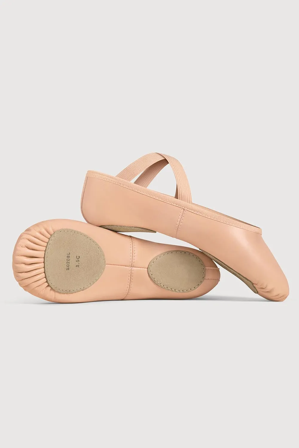 S0208G - Bloch Prolite II Leather Girls Ballet Flat