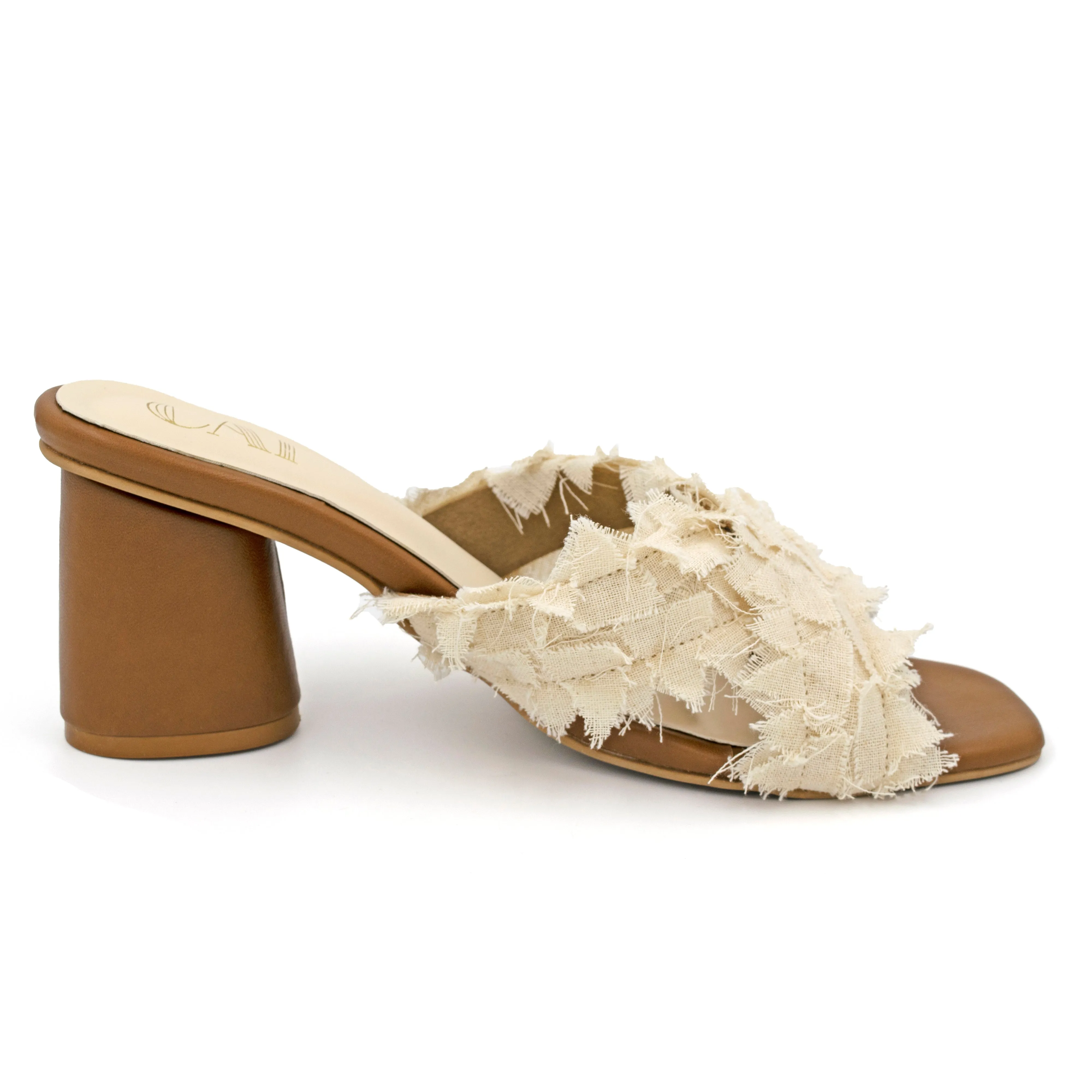 Sakura Cream Heels