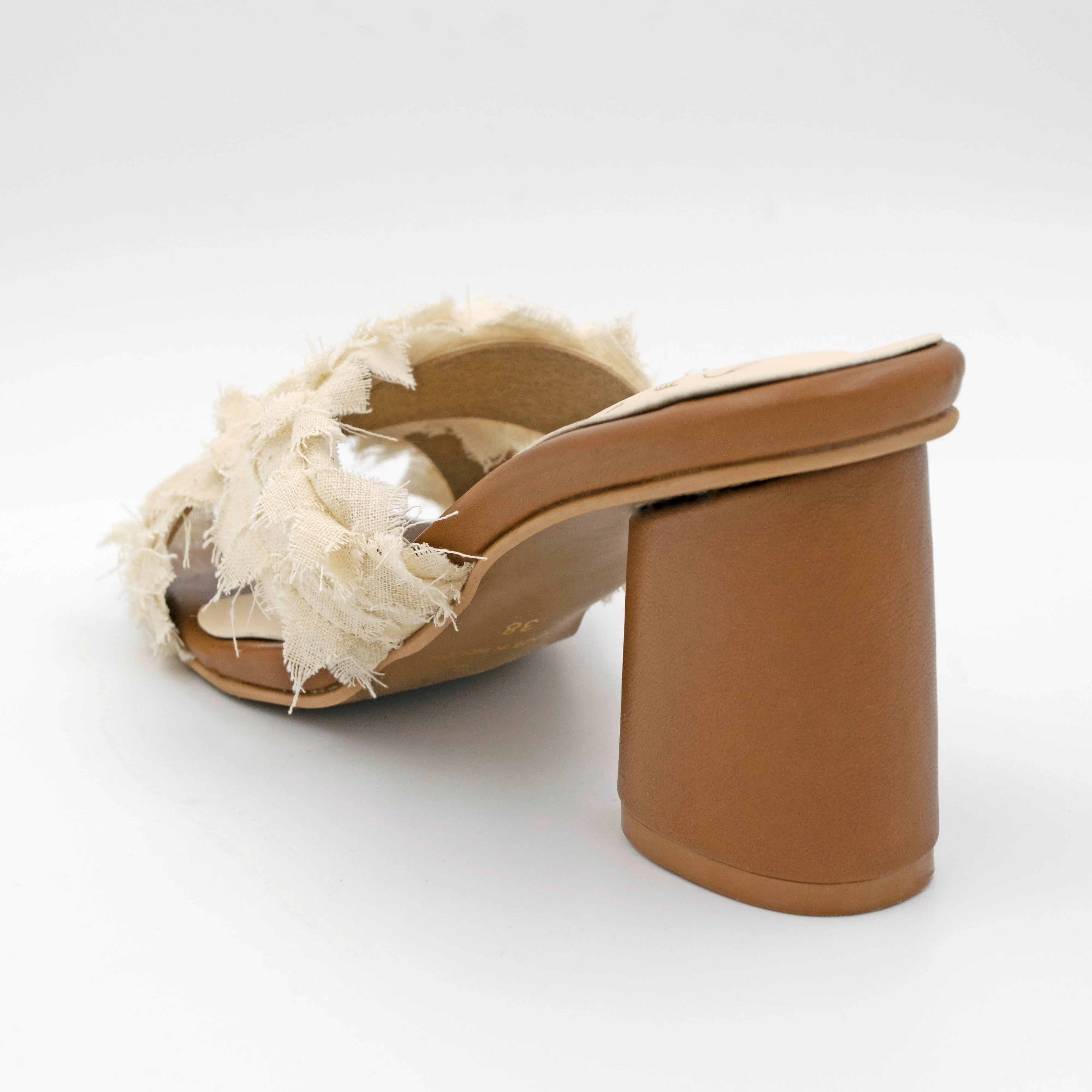 Sakura Cream Heels