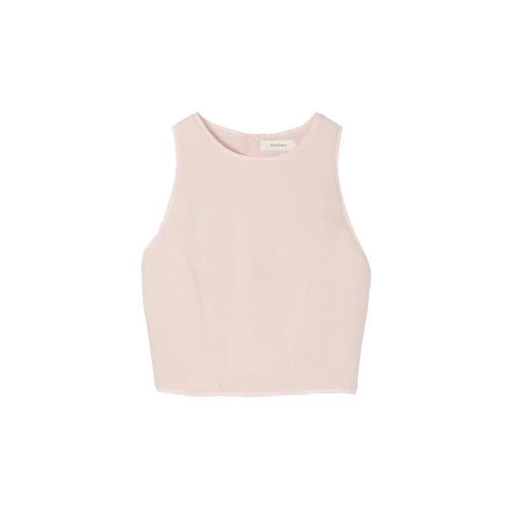 Salma Crop Top - Blush