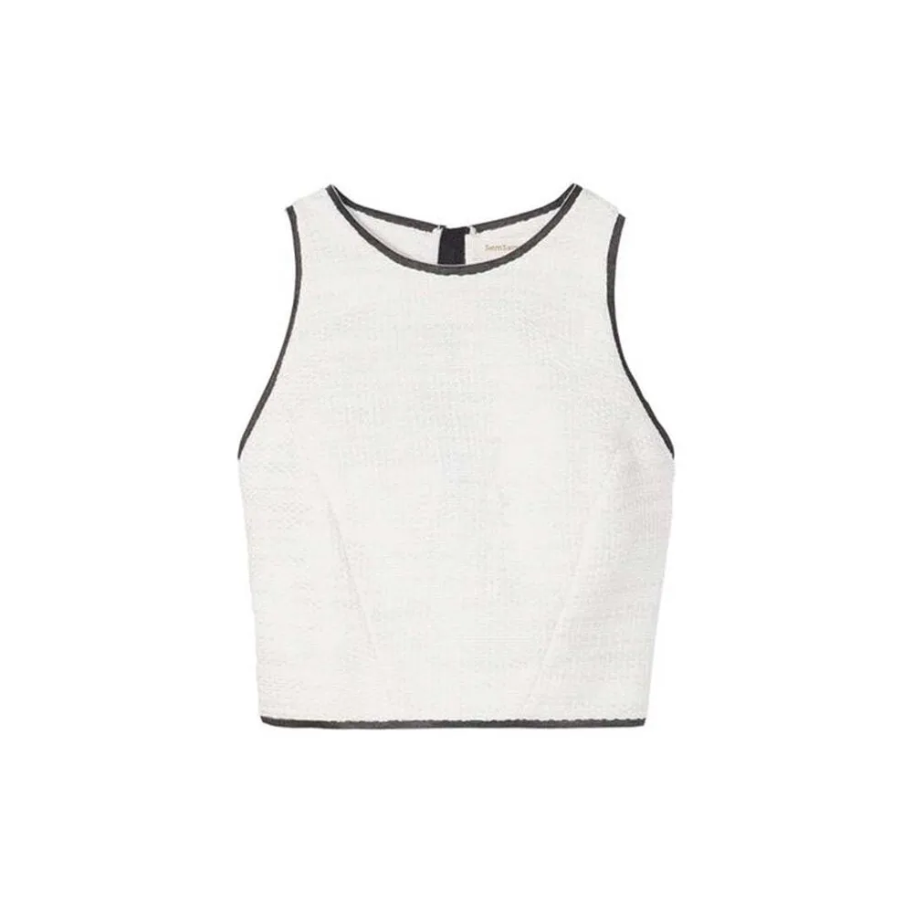 Samia Crop Top - Cream