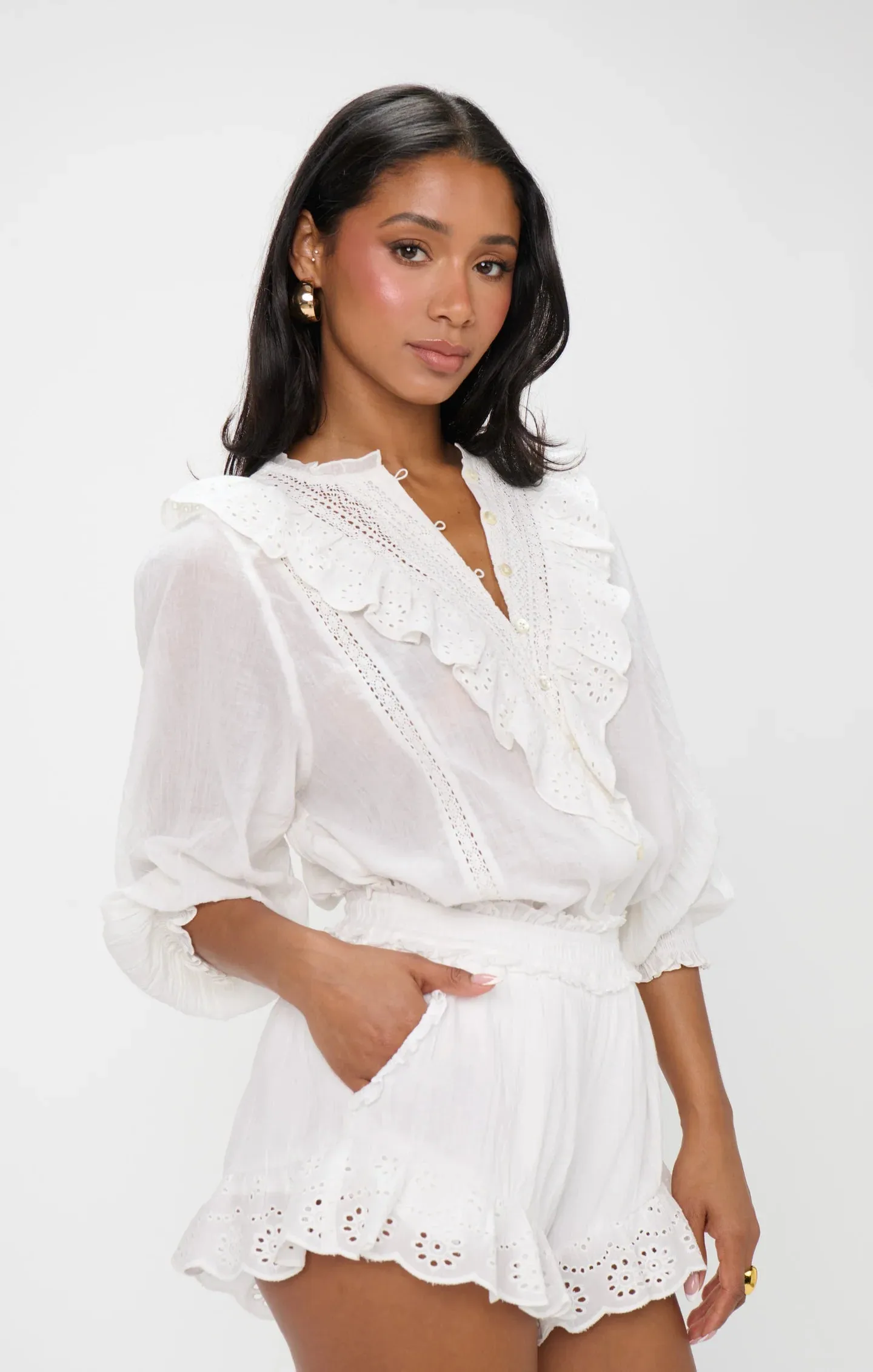 Show Me Your Mumu | Cannes Shorts {White Eyelet}